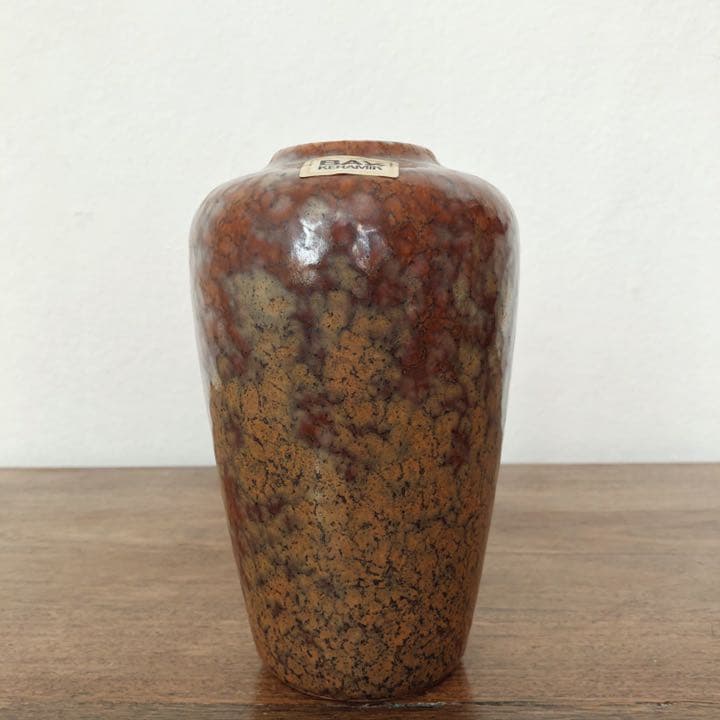 【ドイツ BAY Keramikの花瓶】ミッドセンチュリー 24