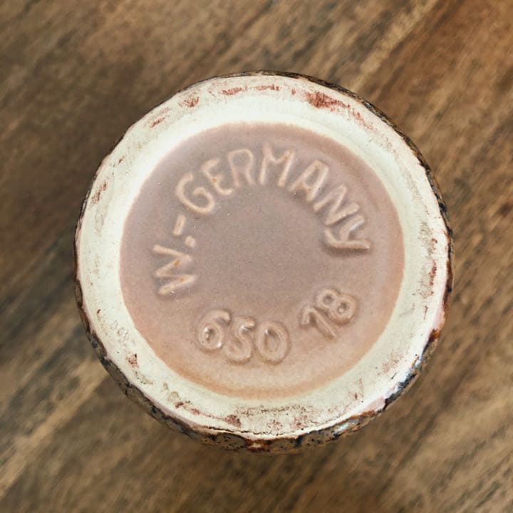 【ドイツ BAY Keramikの花瓶】ミッドセンチュリー 24