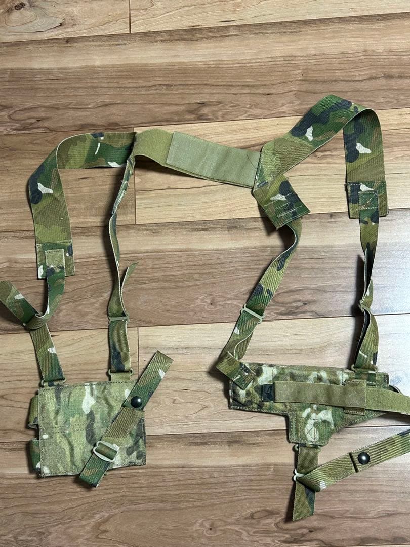 実物 米軍放出品 EAGLE ショルダーホルスター Multicam マルチカム