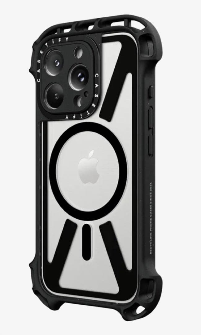 iPhone16Pro用耐衝撃ケース ブラック