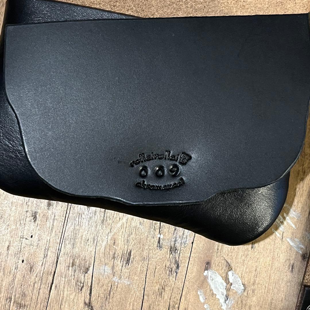 クロムエクセル 茶芯 コンパクトウォレット ベルトループ ミニウォレット #09