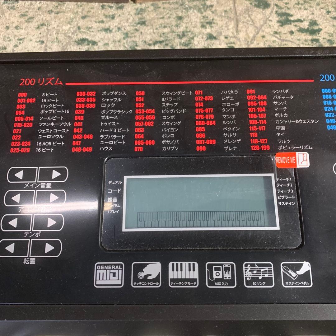 K450 電子キーボード ROCKJAM RJ761 61鍵盤 初心者向け