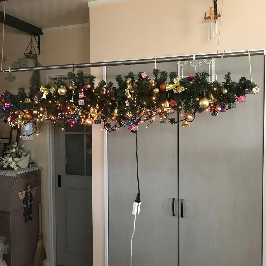 クリスマスイルミネーションガーランド