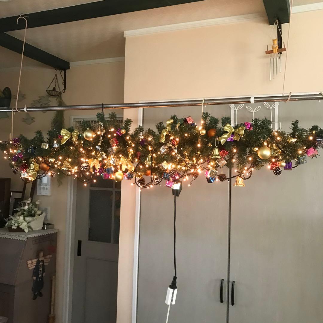 クリスマスイルミネーションガーランド