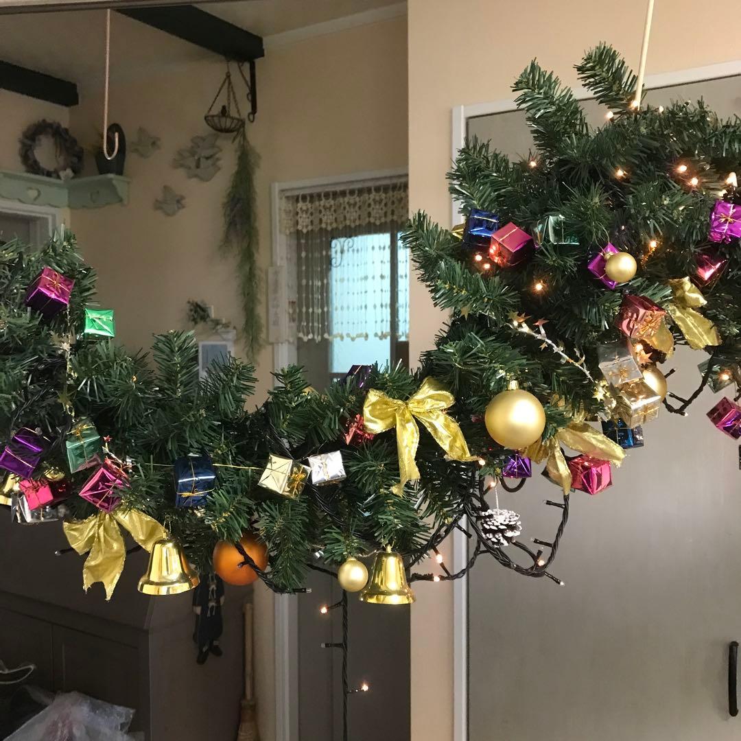 クリスマスイルミネーションガーランド
