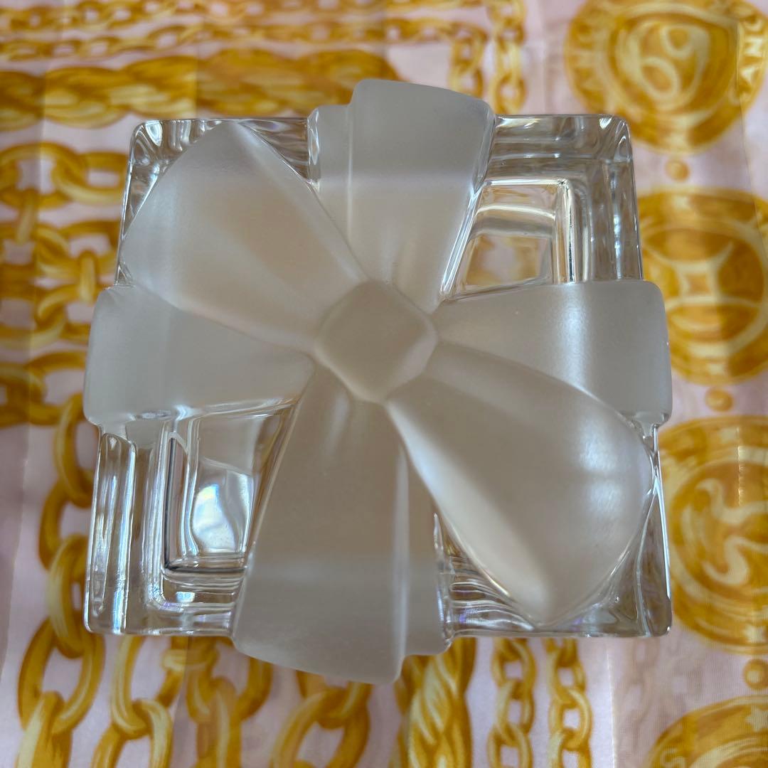 ティファニー　TIFFANY　クリスタルボウボックス　小物入れ