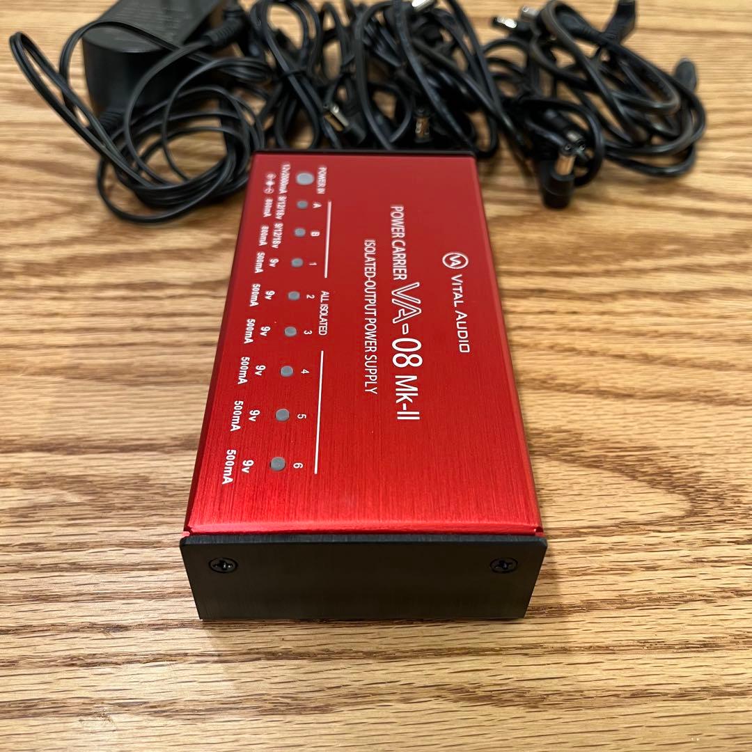 VITAL AUDIO VA-08 Mk-II アダプター、DCケーブル付属