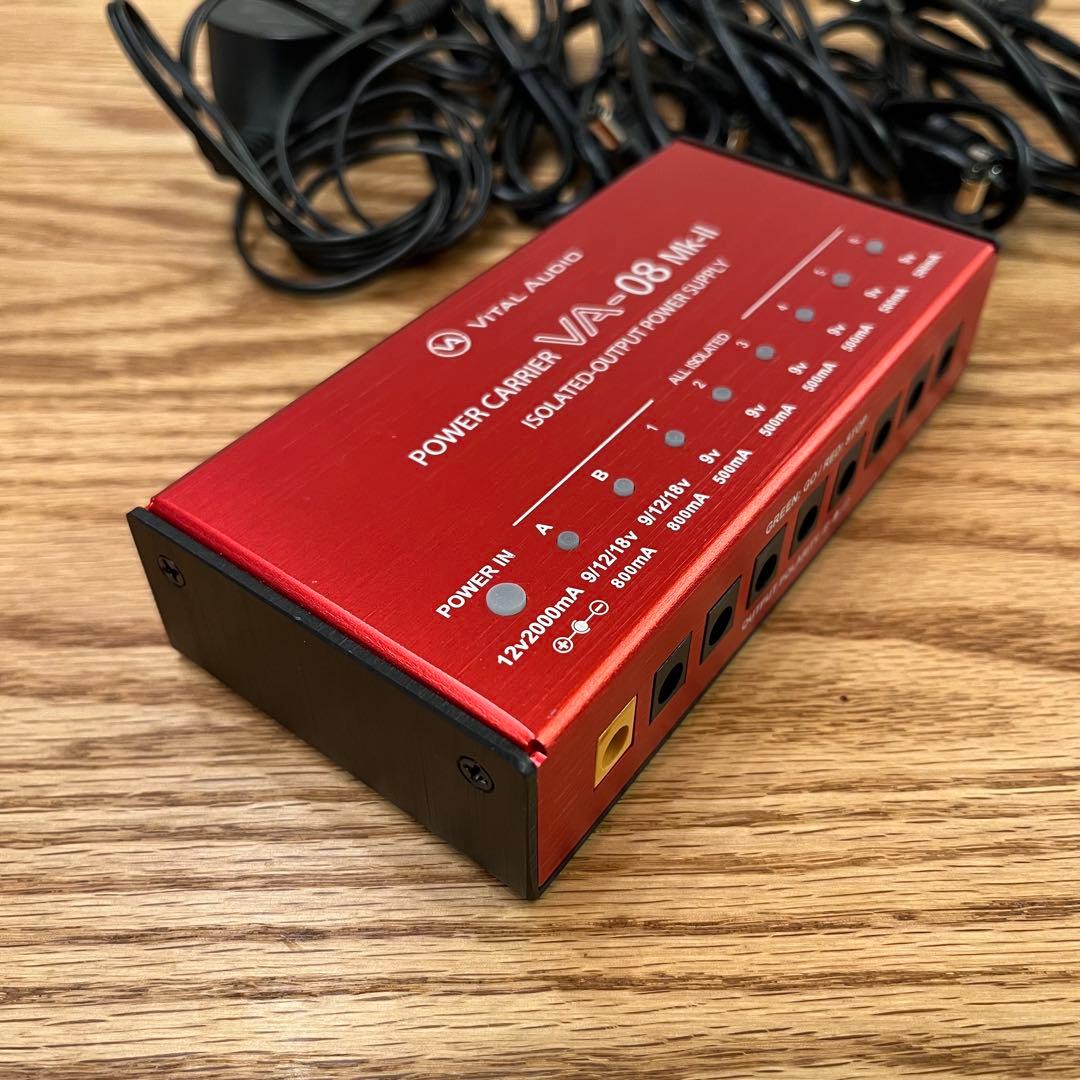 VITAL AUDIO VA-08 Mk-II アダプター、DCケーブル付属
