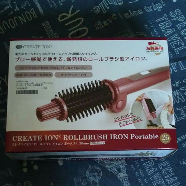 【新品】クレイツイオンロールブラシ