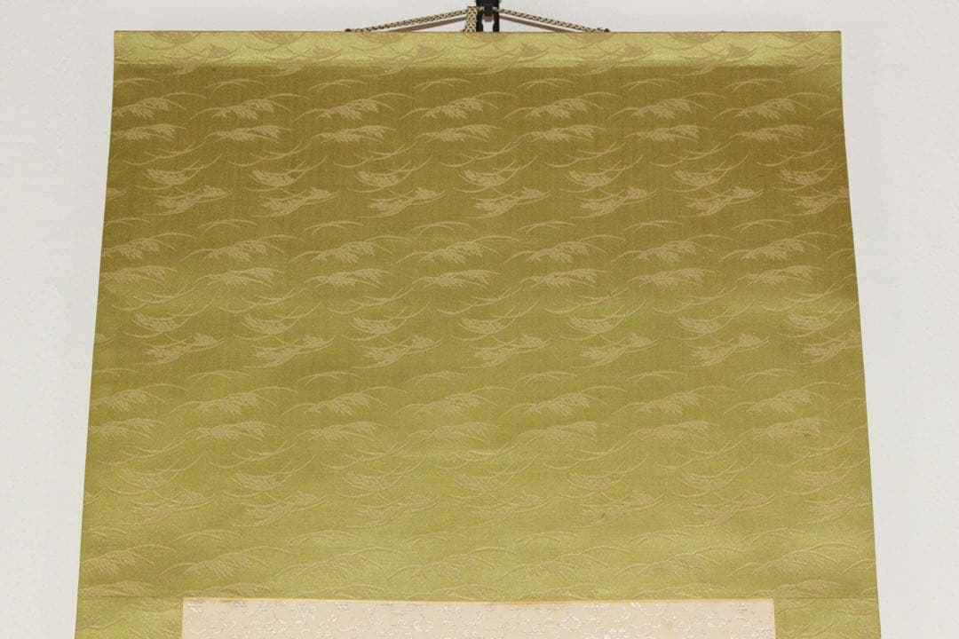 No5640 掛軸　津本柳塘　山水図　紙本　合箱　日本画　古画　古美術　送料無料