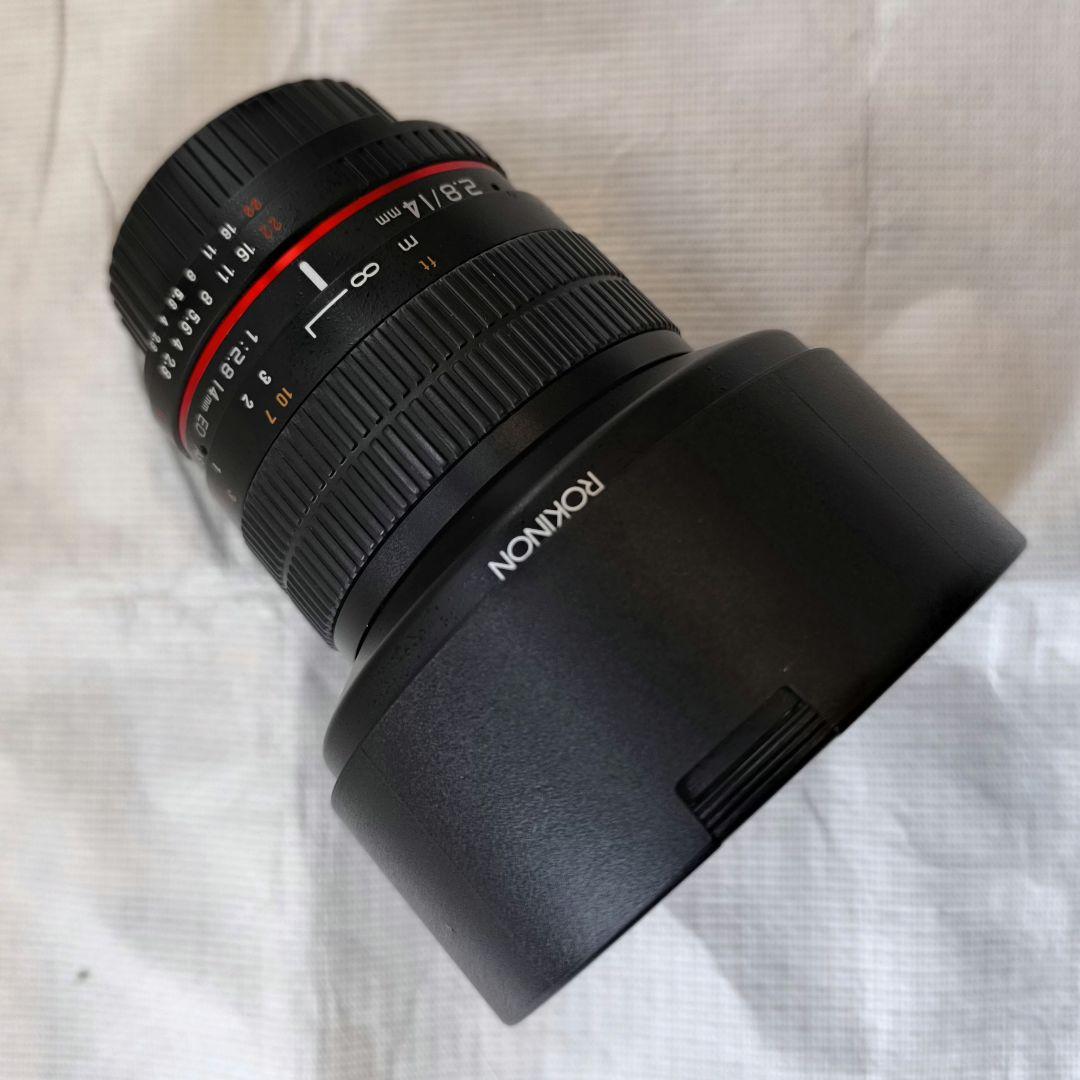 【中古】 ROKINON 14mm F2.8 （ニコンF用）