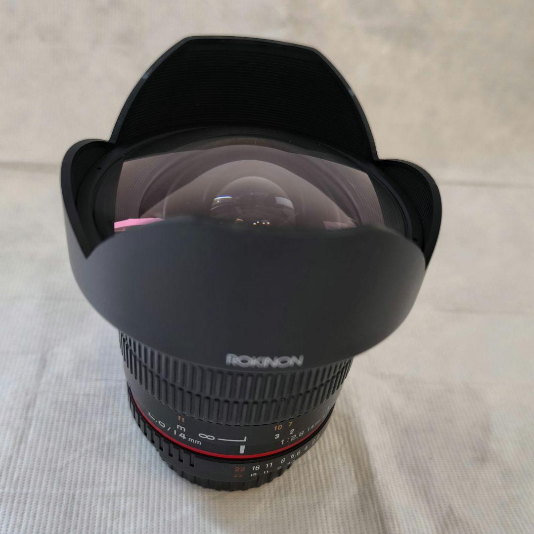 【中古】 ROKINON 14mm F2.8 （ニコンF用）