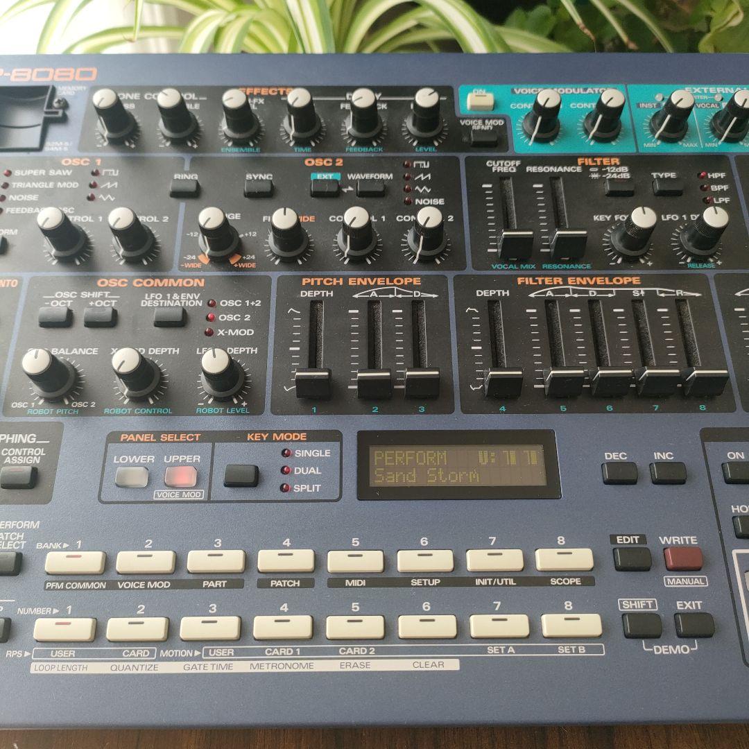 【中古】Roland JP-8080 バーチャルアナログシンセサイザー