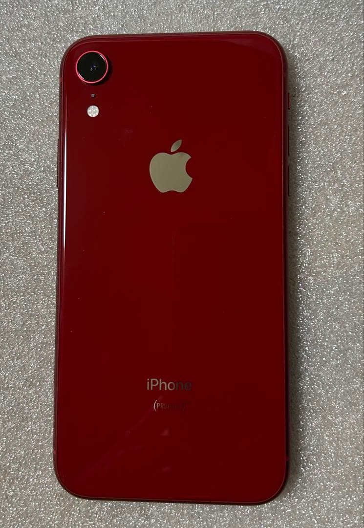 美品　iPhoneXR 64GB レッド