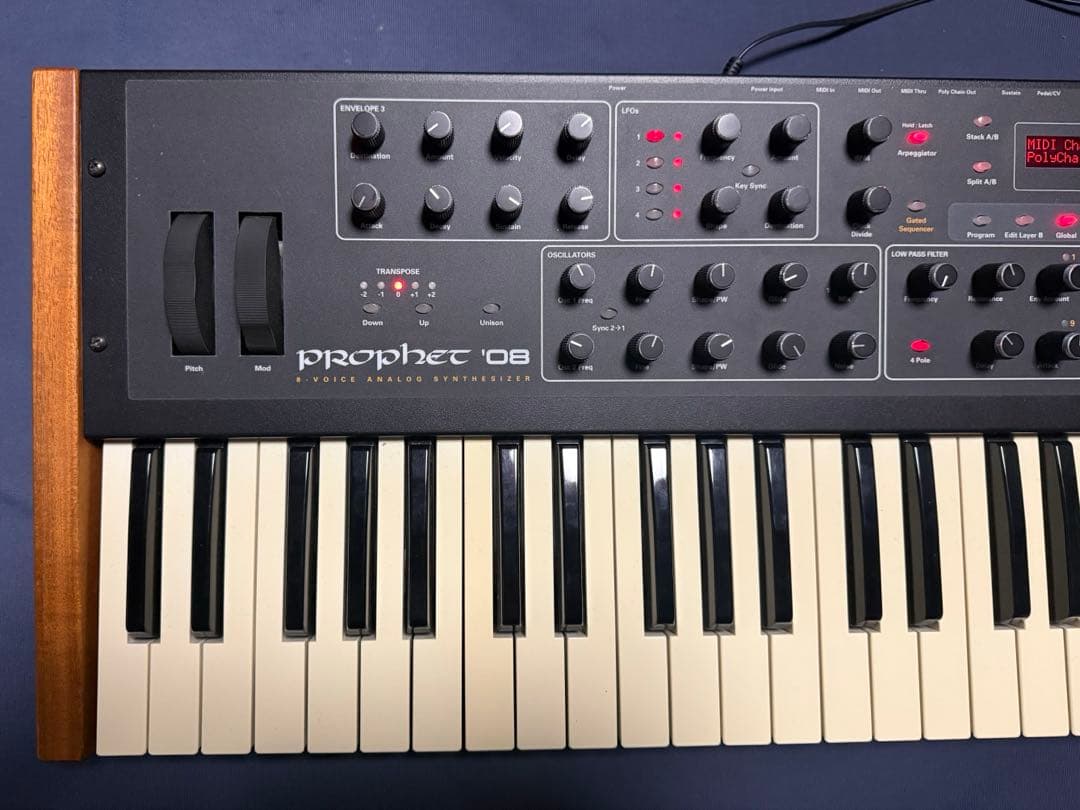 鍵盤楽器 Dave Smith Instruments Prophet 08 PE