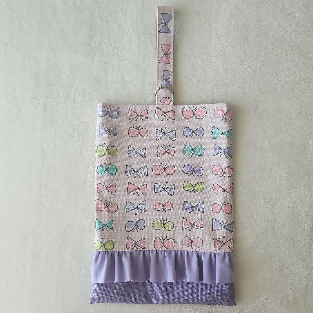 【ご相談用ページ】リボン ちょうちょ レッスンバッグ 上靴入れ 体操服袋 給食袋