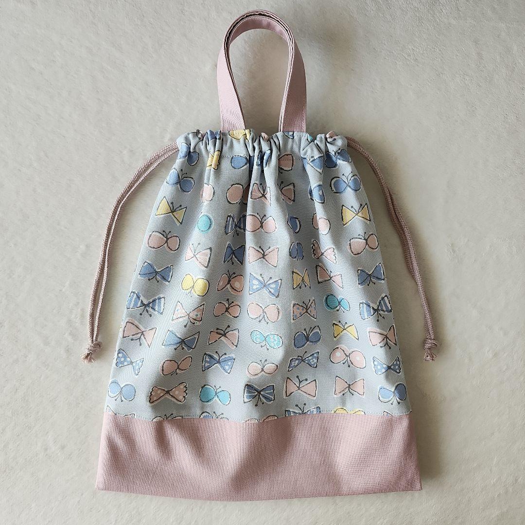 【ご相談用ページ】リボン ちょうちょ レッスンバッグ 上靴入れ 体操服袋 給食袋