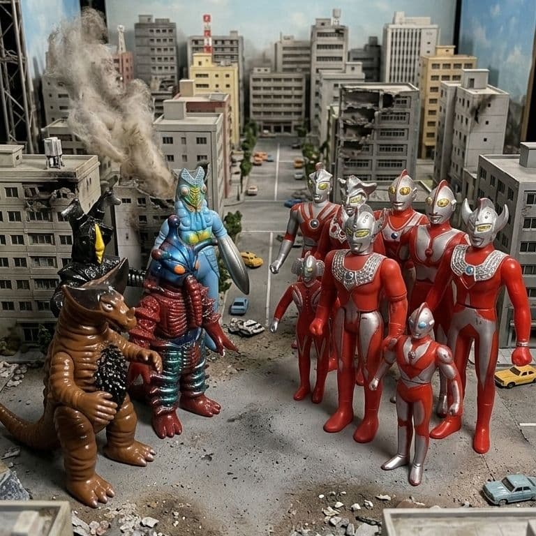 【極レア】入手困難！ウルトラマン＆怪獣ソフビ昭和/平成 足裏刻印有