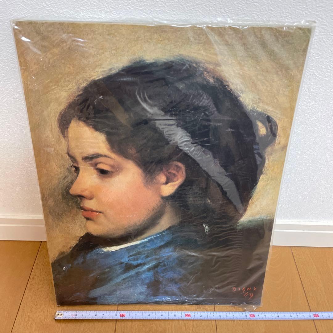 F6号 エドガー・ドガ ドビニ嬢 キャンバスアート