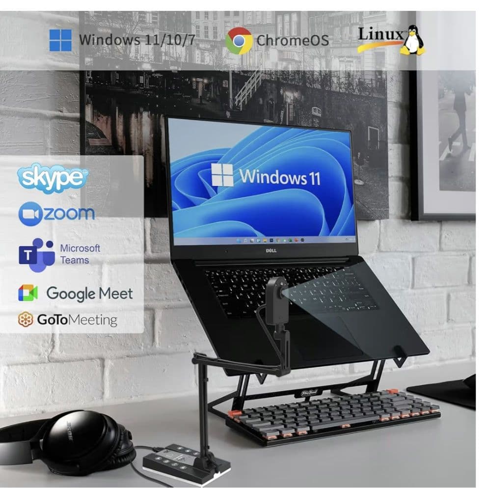 書画カメラ 4K 1500万画素 webカメラ プロジェクターに直接投影