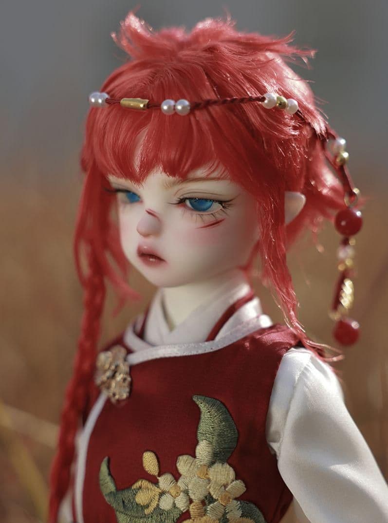 AS08 bjd 1/4 ドール本体 Amos　球体関節人形 ハンドメイド