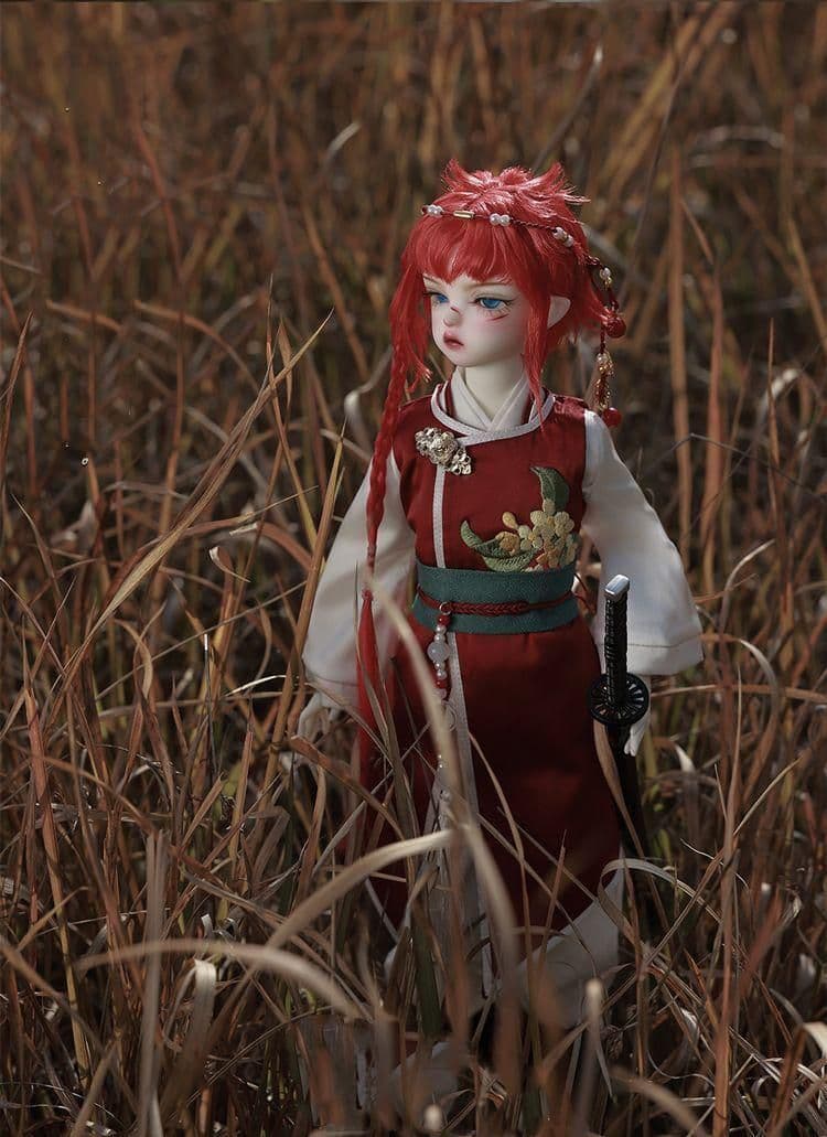 AS08 bjd 1/4 ドール本体 Amos　球体関節人形 ハンドメイド
