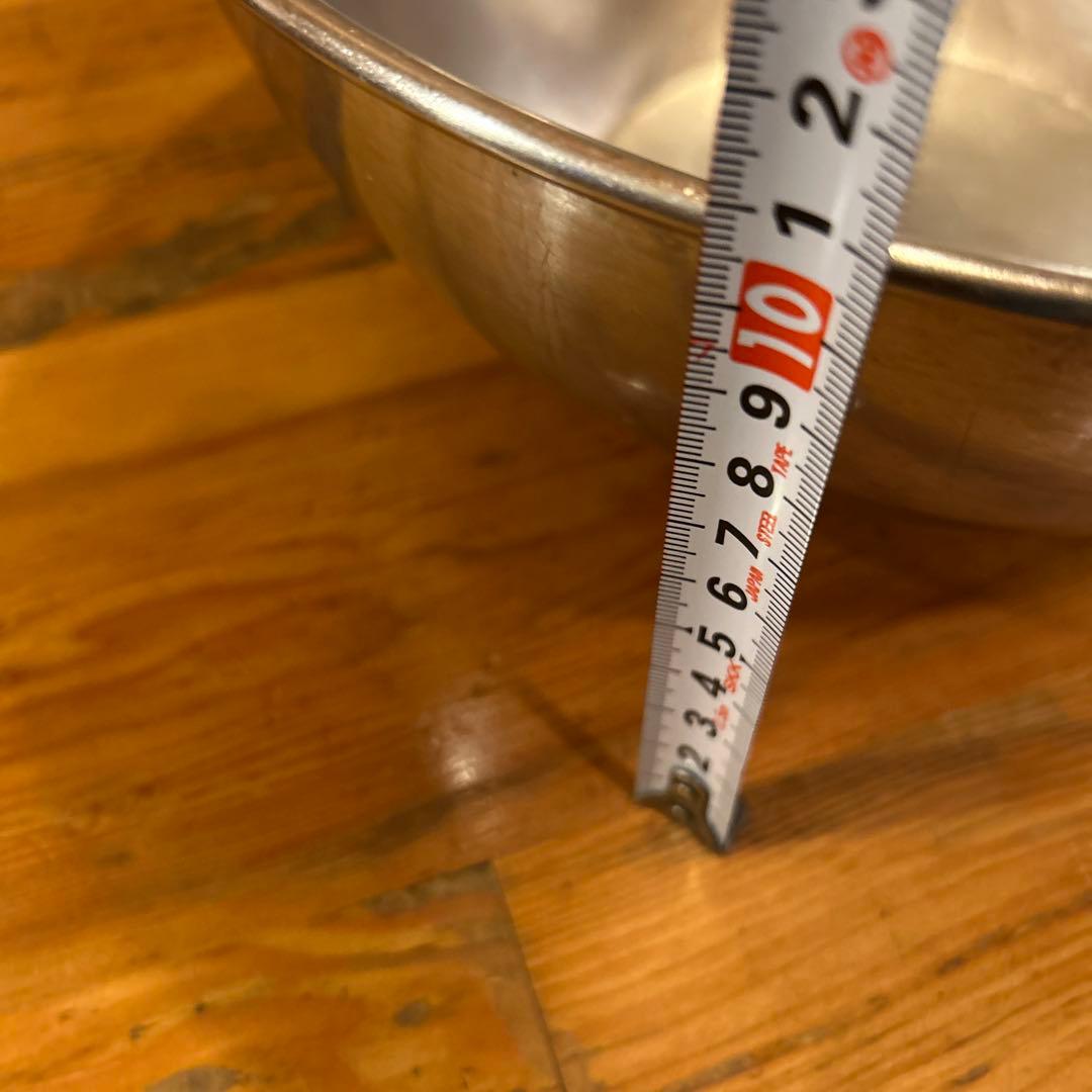 業務用ステンレス製ボウルとざるセット