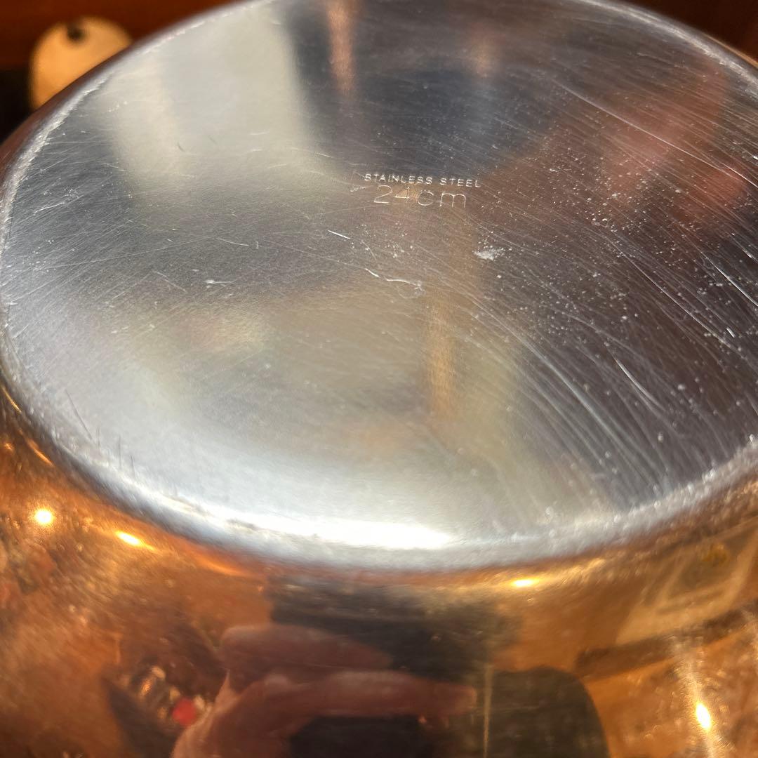 業務用ステンレス製ボウルとざるセット