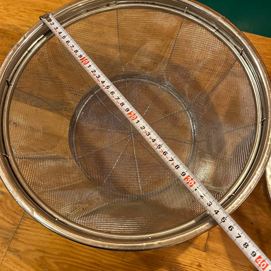 業務用ステンレス製ボウルとざるセット