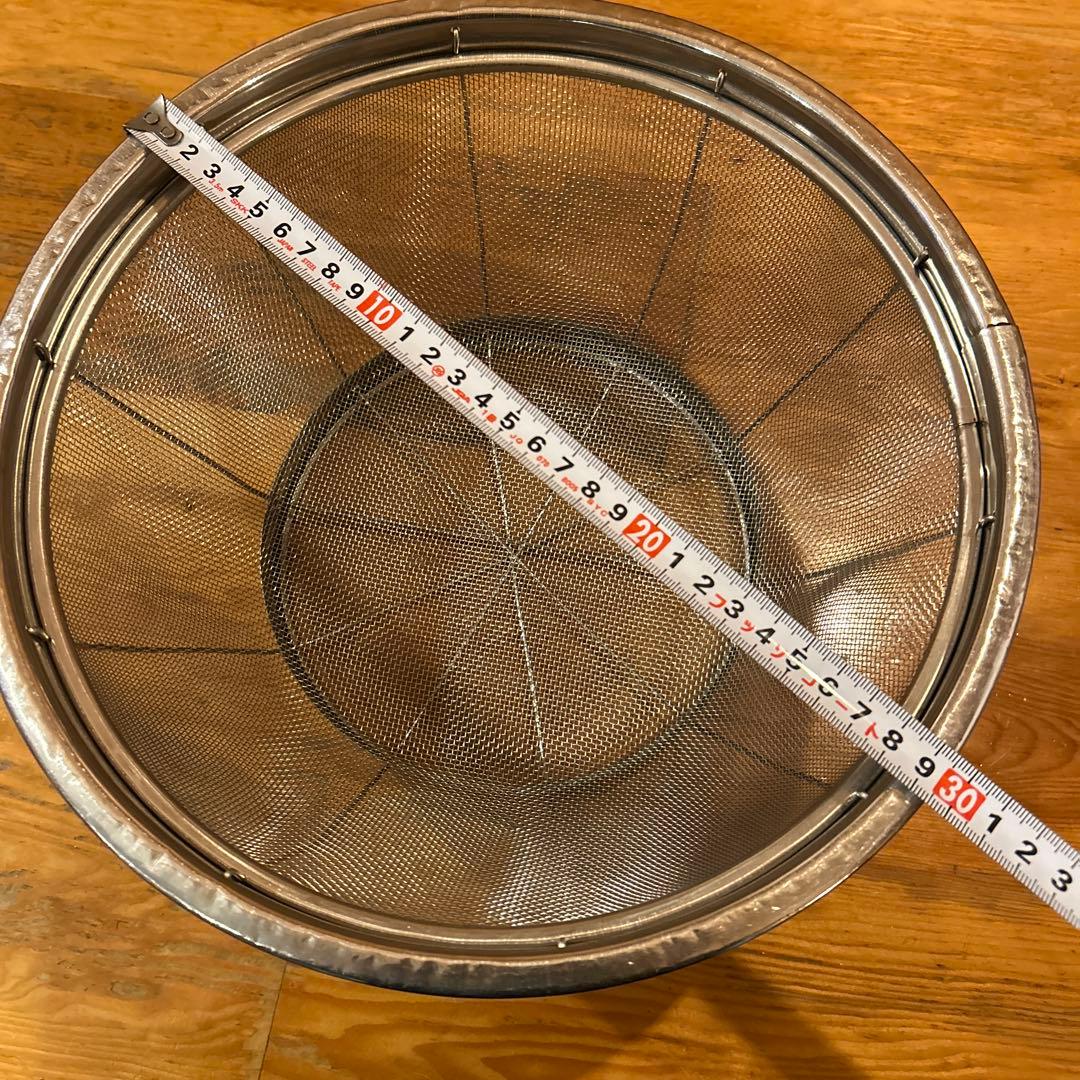 業務用ステンレス製ボウルとざるセット