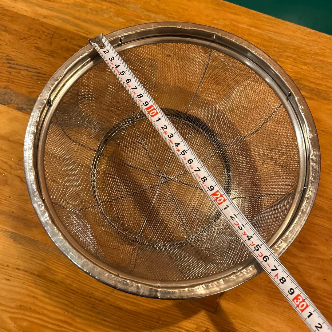 業務用ステンレス製ボウルとざるセット