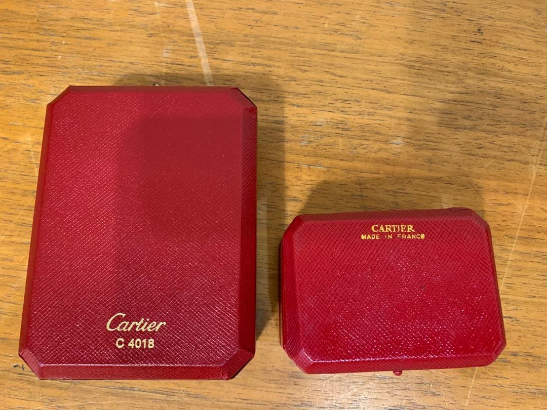 N0916-15★Cartier カルティエ ジュエリーBOX 空箱 4点セット