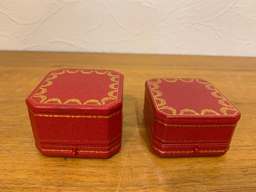 N0916-15★Cartier カルティエ ジュエリーBOX 空箱 4点セット