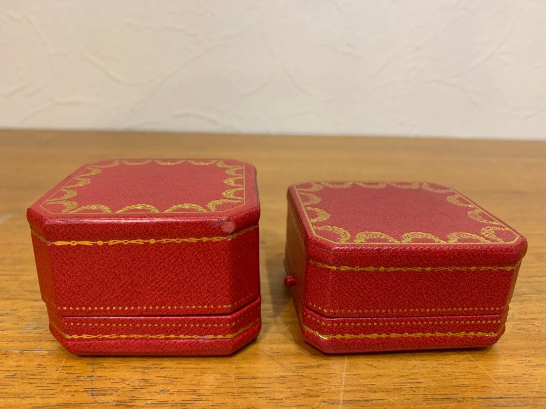 N0916-15★Cartier カルティエ ジュエリーBOX 空箱 4点セット