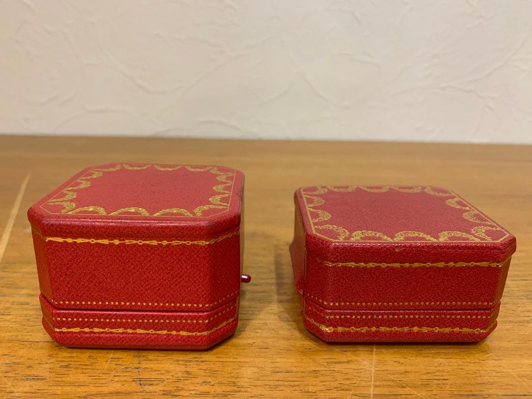 N0916-15★Cartier カルティエ ジュエリーBOX 空箱 4点セット