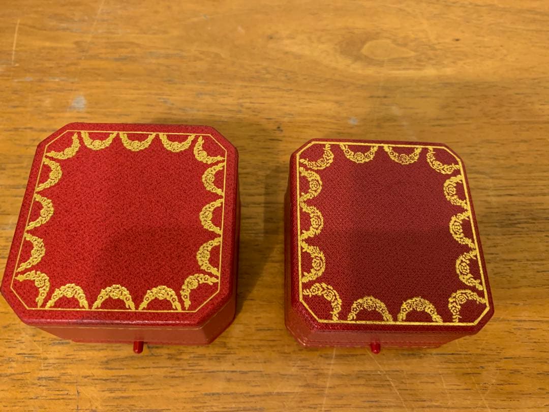 N0916-15★Cartier カルティエ ジュエリーBOX 空箱 4点セット