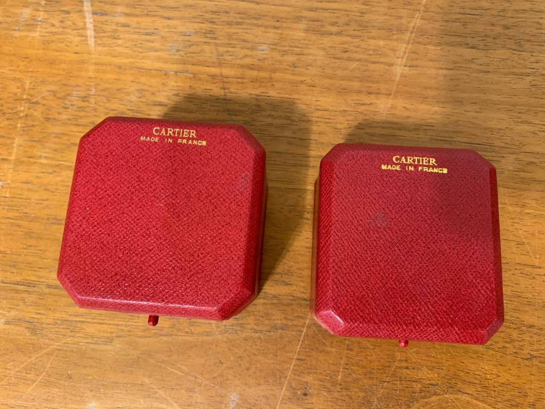 N0916-15★Cartier カルティエ ジュエリーBOX 空箱 4点セット