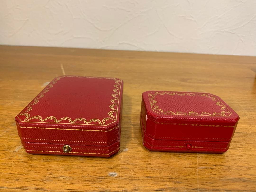 N0916-15★Cartier カルティエ ジュエリーBOX 空箱 4点セット
