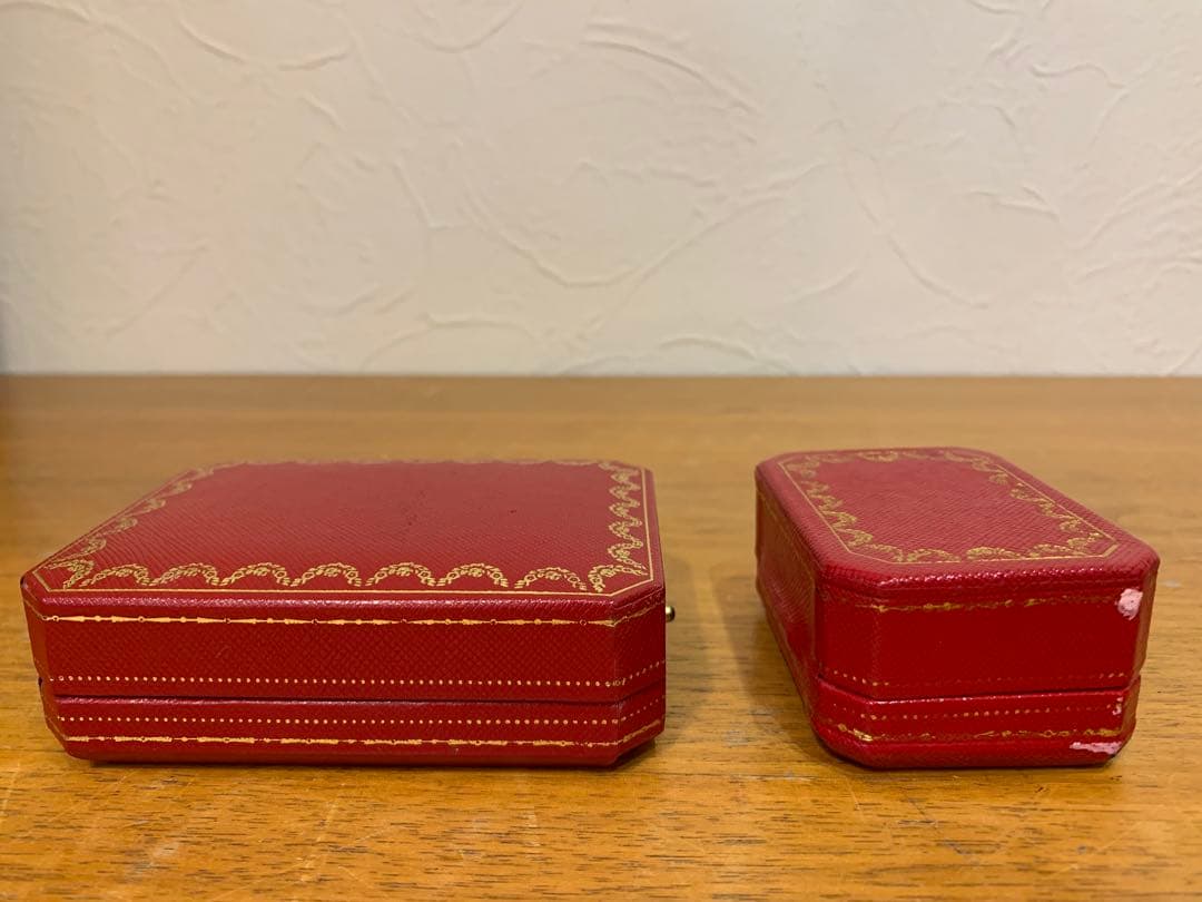 N0916-15★Cartier カルティエ ジュエリーBOX 空箱 4点セット
