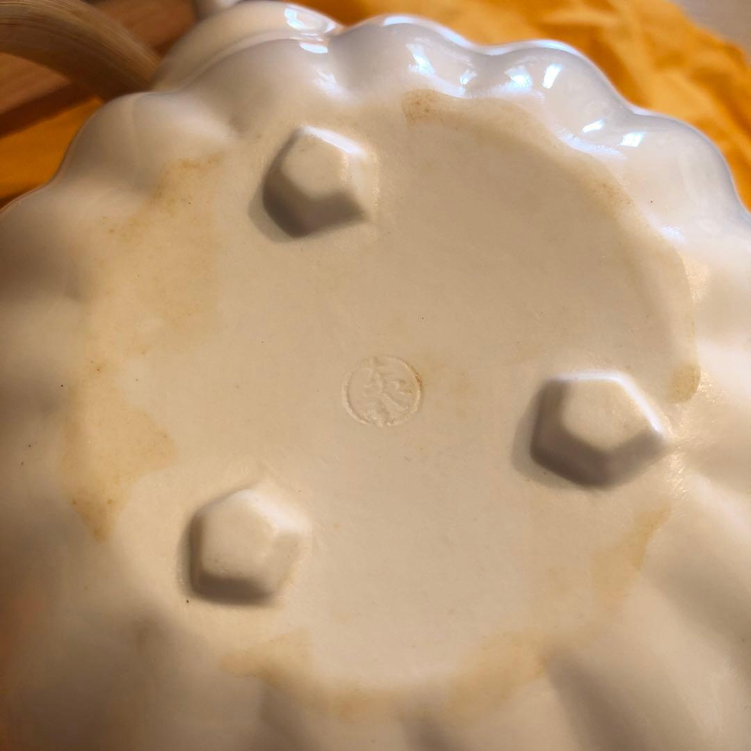 丁子　白髙麗菊花　東哉製　京都　清水