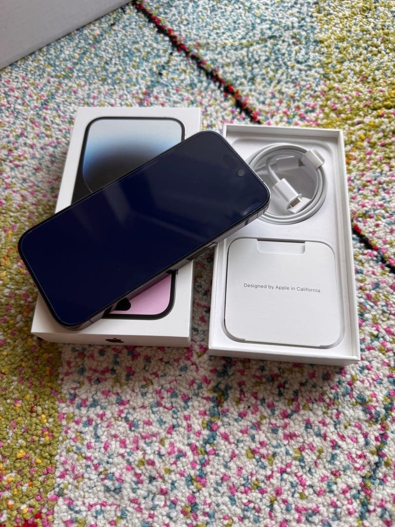 【美品】 iPhone 14 Pro 512GBディープパープル　SIMフリー