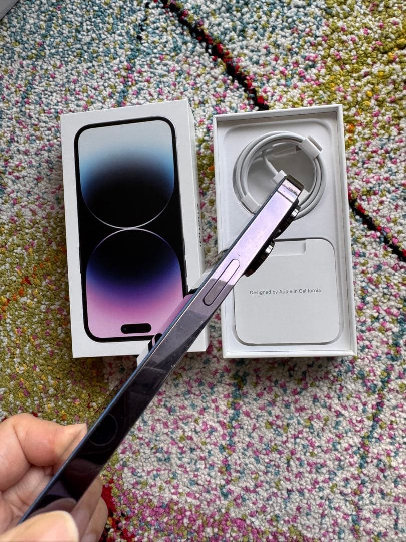 【美品】 iPhone 14 Pro 512GBディープパープル　SIMフリー