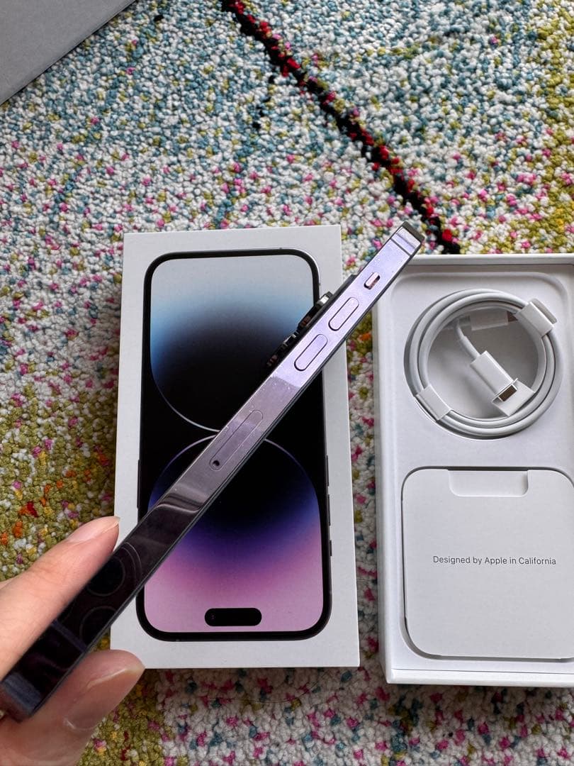 【美品】 iPhone 14 Pro 512GBディープパープル　SIMフリー
