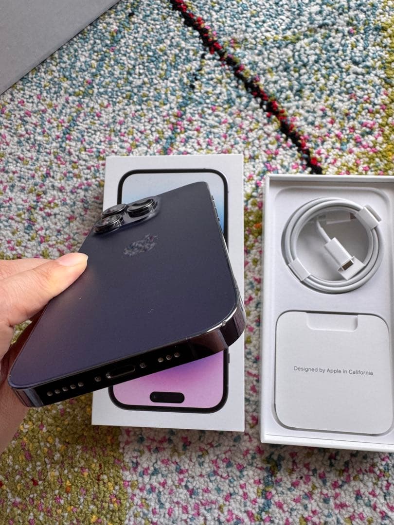 【美品】 iPhone 14 Pro 512GBディープパープル　SIMフリー