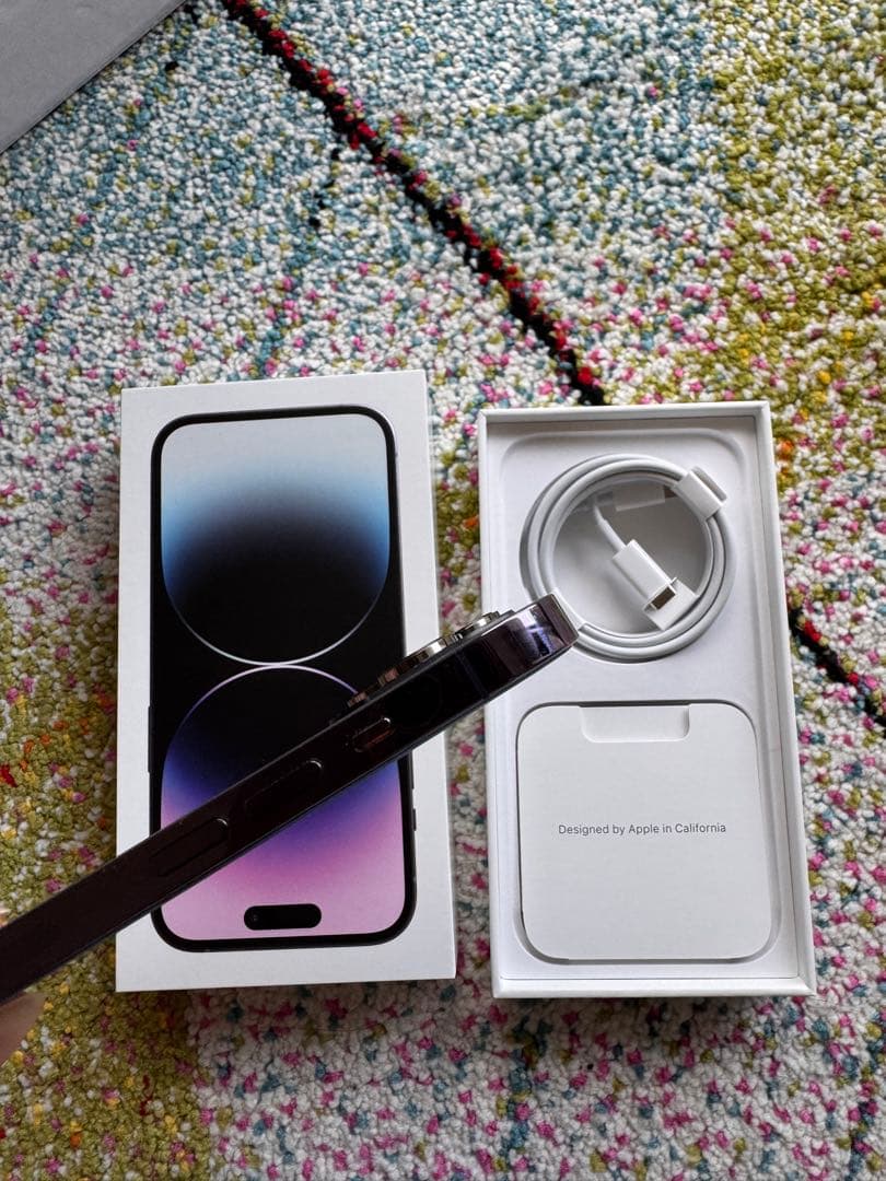 【美品】 iPhone 14 Pro 512GBディープパープル　SIMフリー