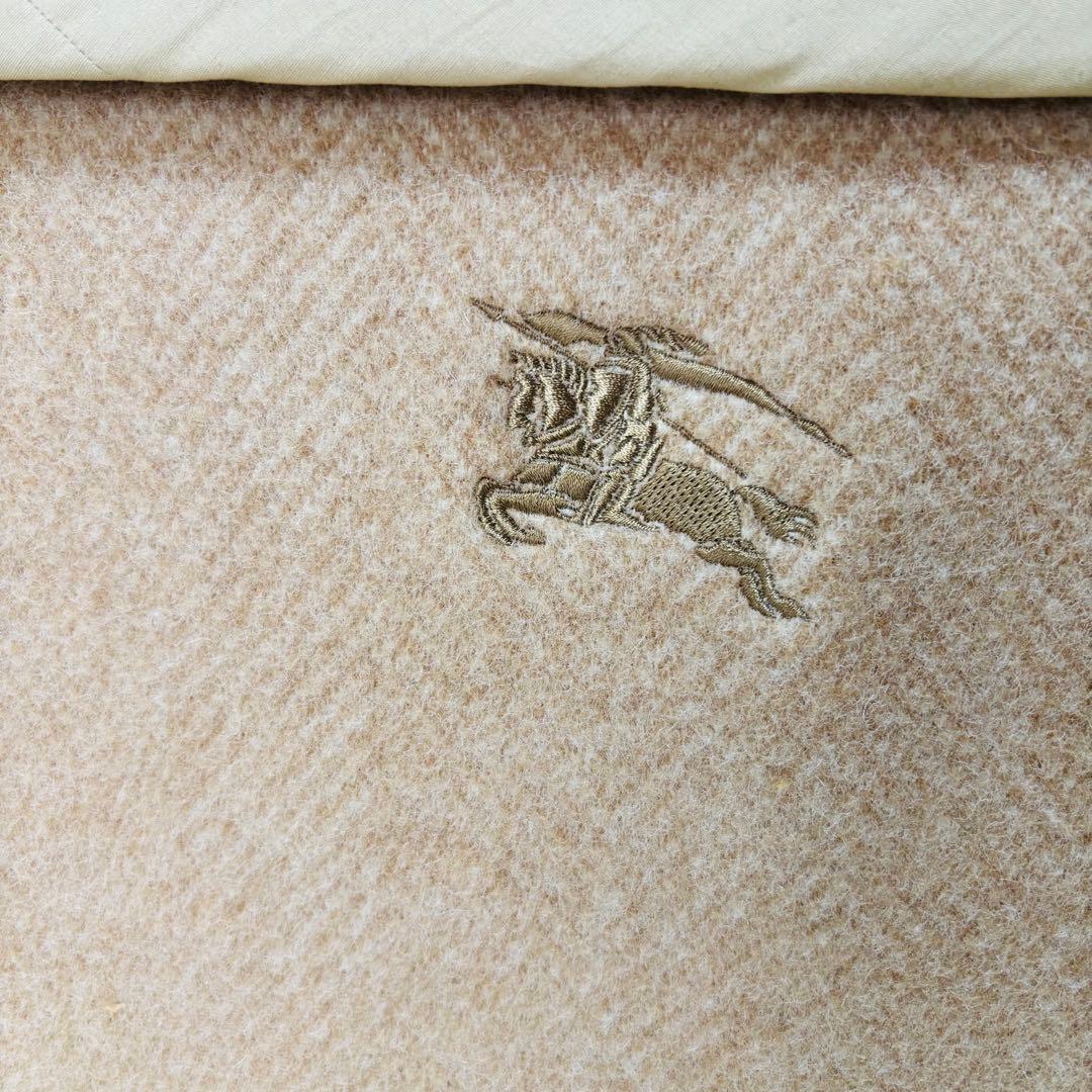 限定価格BURBERRY ウール毛布 140×200 cm