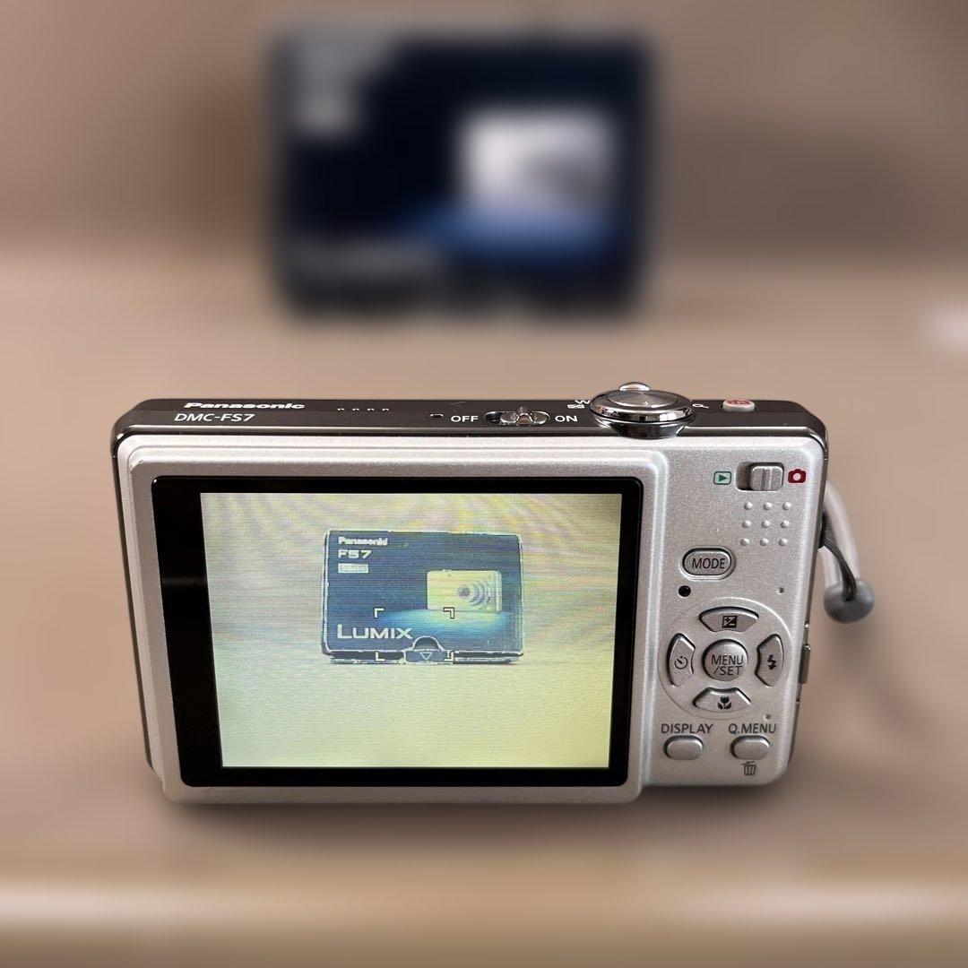 LUMIX DMC-FS7 シルバー デジタルカメラ　【動作確認済】