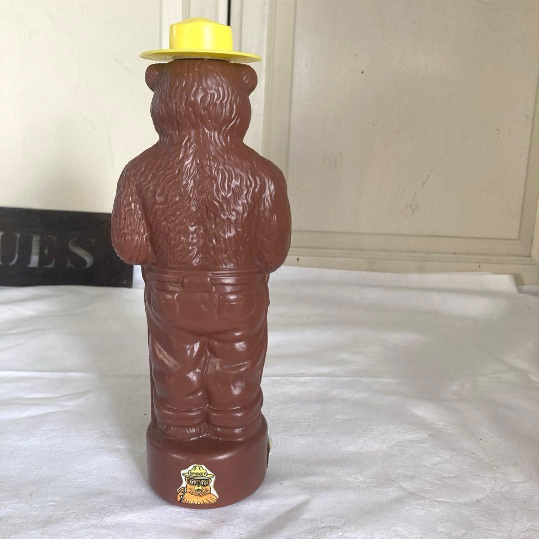 70's スモーキーベア　バブルバスボトル　アドバタイジング