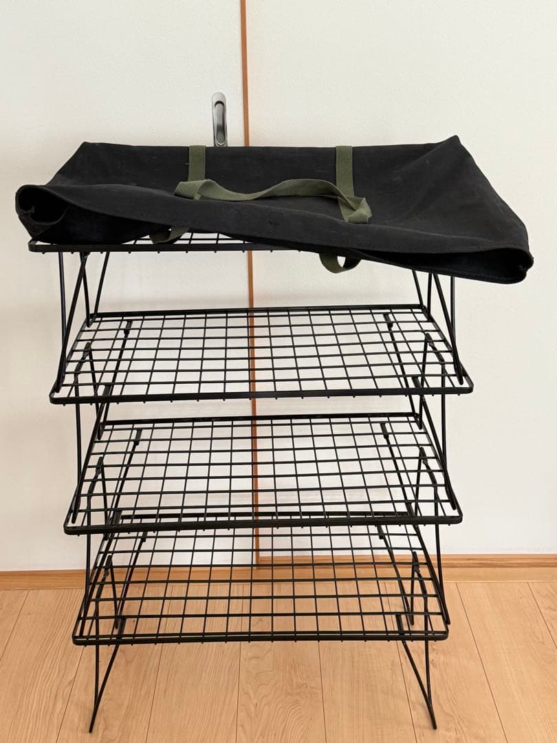 ユニフレーム フィールドラック 4枚セット 収納ケース付き