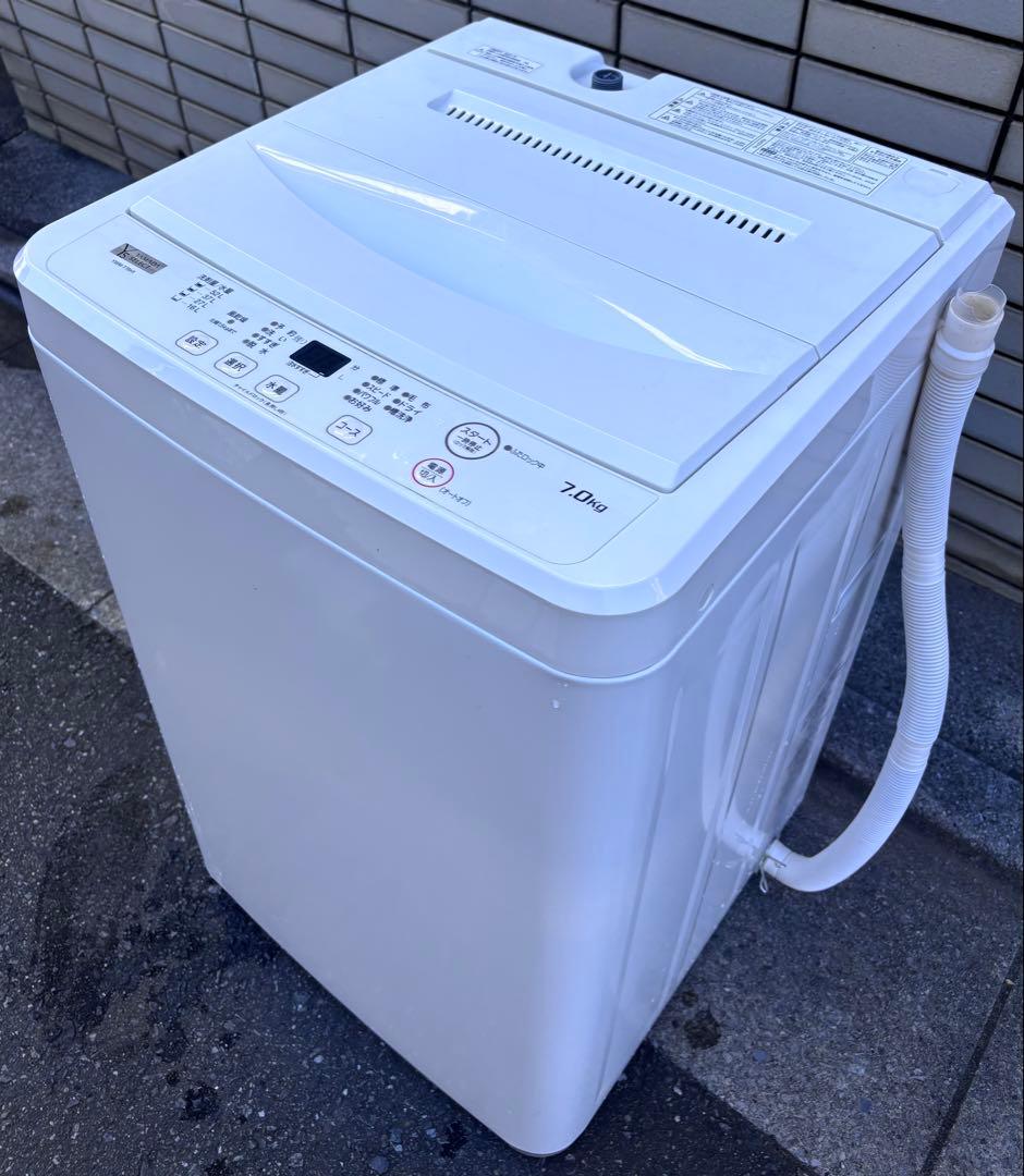 動作確認済み/ヤマダ電機/2021年製/洗濯機/7.0kg/本体